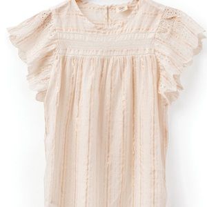Matilda Jane Good Hart Cream Top